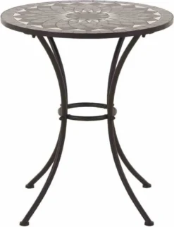 Como Tisch Rund Ø 60cm Schwarz / Mosaikoptik -Deutschland Garten Zier Verkaufs-Shop 629c08b56890777e5cde5f6fb9455c85