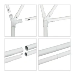 Relaxdays Pavillon 3x3 M Mit 2 Seitenteilen -Deutschland Garten Zier Verkaufs-Shop 62b922068f37426a60bfa81b61d4607c