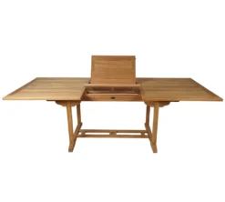 KMH® Teak Tisch 170-230*100 Cm RECHTECKIG -Deutschland Garten Zier Verkaufs-Shop 630985aeff2ab960ca5789f20976048d