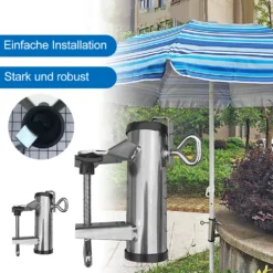 Hikeren Sonnenschirmhalter Klemme, Metall Balkonschirmhalter Schirmständer Für Balkon, Terrasse Oder Tischzaun Sonnenschirmklemme 13 Hikeren Sonnenschirmhalter Klemme, Metall Balkonschirmhalter Schirmständer Für Balkon, Terrasse Oder Tischzaun Sonnenschirmklemme -Deutschland Garten Zier Verkaufs-Shop 63f2b55cc94710006e423d7be99d29d3