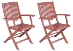 2x Garden Pleasure Klapparmstuhl Stockholm Eukalyptus Holz Garten Stuhl Stühle -Deutschland Garten Zier Verkaufs-Shop 65e1500e53b79c25ef7630a40da3202c