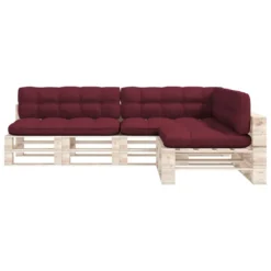 VidaXL Palettensofa-Auflagen 7 Stk. Weinrot -Deutschland Garten Zier Verkaufs-Shop 6692c63b619a267960831aeab7550b1f