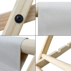 ECD Germany 2er Set Liegestuhl, Beige, Aus Holz, Belastbar Bis 120kg, Klappbar, 3 Liegepositionen, Gartenliege Sonnenliege Relaxliege Strandstuhl Für Garten, Terrasse Und Balkon -Deutschland Garten Zier Verkaufs-Shop 67983f912b00b23f3c00522f1598652f