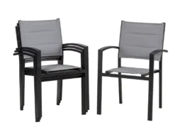 Acamp Stapelsessel Alberto 6er Schwarz Silber -Deutschland Garten Zier Verkaufs-Shop 6843fba72e3a063c23b15909e3e07cc2