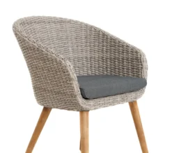 Ploß Geflechtsessel - Cocktail - Sessel "Flores" Im 2er-Set, Grau -Deutschland Garten Zier Verkaufs-Shop 688767e287b8a8621658320b6c1891bc