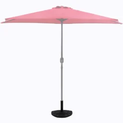 DEUBA Sonnenschirmständer Halbrund Balkon 9kg In Gussoptik Standfest Robust Aus Zement Hohe Standfestigkeit Schwarz 50cm X 31cm X 31cm Schirmständer -Deutschland Garten Zier Verkaufs-Shop 68f3e20956216c0e33d8c311aa7bf287