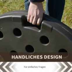 Outsunny Schirmgewicht 4-tlg. Schirmständer Mit 17 Kg Wasser Oder 25 Kg Sand Befüllbar HDPE Kaffee 100 X 100 X 10,5 Cm -Deutschland Garten Zier Verkaufs-Shop 69515e66dbc2f29d6f8777f56766b2a5