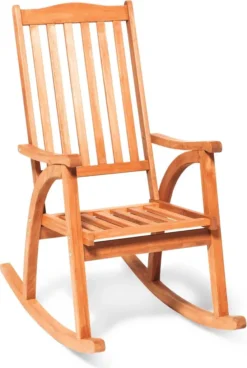 Merxx Schaukelstuhl Eukalyptus Natur 100 Cm X 58 Cm X 118 Cm -Deutschland Garten Zier Verkaufs-Shop 699b1b55a60fd2d7acf9dab7c28fec91