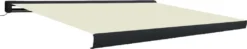 VidaXL Motorisierte Kassetten-Markise 400x300 Cm Creme