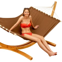 XXL Hängematte Mit Gestell - Holz Hängemattengestell -Deutschland Garten Zier Verkaufs-Shop 6ab54d5f8a8e67c36a9fa8a731d4a246