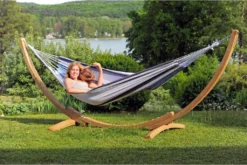 Amazonas Hängematte Und Gestell Apollo Set Marine 210 X 140 Cm; Bunt, AZ-6010120 -Deutschland Garten Zier Verkaufs-Shop 6b50236a03bfdc932a86a9d992c4ce3c