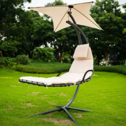 HOME DELUXE - Schwebeliege San Remo Hängeliege Gartenliegen Sonneliege -Deutschland Garten Zier Verkaufs-Shop 6b8c7aa240e83694dbf677a7db4742ed