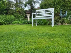 Teakbank-Landhaus-Bank-Parkbank-Gartenbank-Blumen-Bank-Balkon-Bank 2 Sitzer Shabby Chic White Washed Antik Weiss -Deutschland Garten Zier Verkaufs-Shop 6bdff6b022729b712bb11f297a146df6