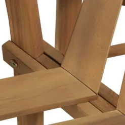 VidaXL Baumbank Halb-Hexagonal 160 Cm Massivholz Akazie -Deutschland Garten Zier Verkaufs-Shop 6d54198fe86ba9ec929c8fb91e0251df