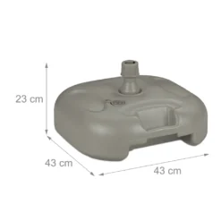 Relaxdays Sonnenschirmständer In Grau -Deutschland Garten Zier Verkaufs-Shop 6e26f46b36e17ba29c9441a5df1bcdd2