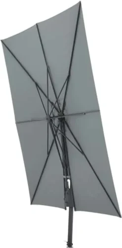 Madison Sonnenschirm St-Tropez 355 X 300 Cm Grau -Deutschland Garten Zier Verkaufs-Shop 70703d72d91aa19927678aeb77db4961