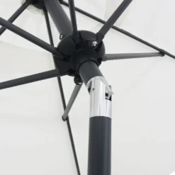 VidaXL Sonnenschirm Sandweiß 200 X 211 Cm Aluminium -Deutschland Garten Zier Verkaufs-Shop 720a042f7caf80f9ff54849e1fba25fd