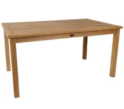 KMH® TEAK Gartentisch Rechteckig 150*90cm -Deutschland Garten Zier Verkaufs-Shop 726f5a6c381d404db6b37f4a8bd6c1bc