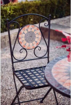 Gartentisch / Anstelltisch Siena Garden Prato 35x70 Stahl/Mosaik/schw. -Deutschland Garten Zier Verkaufs-Shop 729b134bf13bf5939c8ab3f20c1d5862