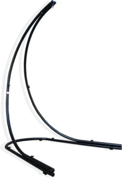 Hängestuhlgestell 210cm | Hängesessel-Stand Ständer Aus Stahl In Schwarz | Belastbarkeit Max. 150KG | Perfekt Für XXL Mehrpersonen-Hängestühle Hängesessel Hängesitz | Freistehendes Metallgestell | Innen- Und Außenbereich