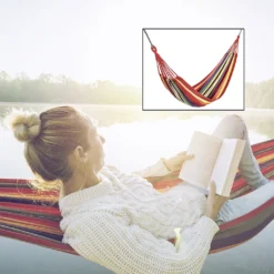 HI Hängematte Für 1 Person Mehrfarbig -Deutschland Garten Zier Verkaufs-Shop 742aef7ef27ec16e8e70b1142b0c7425