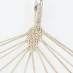 SONGMICS Hängematte, 210 X 150 Cm, Mit 2 Kissen, Bis Zu 300 Kg Belastbar, Mit 2 Holzstangen, Outdoor, Grau GDC022G01 -Deutschland Garten Zier Verkaufs-Shop 74364f2c39c99a6d8009055bbd59d577