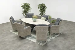 Garden Impressions Edison Tisch 220x115xH75 Cm Imowood Hell Teak -Deutschland Garten Zier Verkaufs-Shop 748f7e0ba310ec47dbfba40dd5432fd9