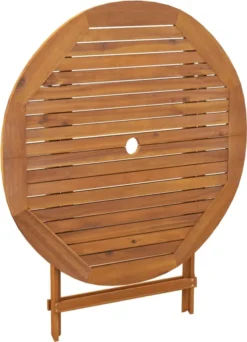 VidaXL Klappbarer Gartentisch Ø 90x75 Cm Massivholz Akazie -Deutschland Garten Zier Verkaufs-Shop 74dbbc8e75e04efbcd0bb6f115e131e5