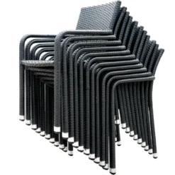 Destiny 2er Set Carlos Stapelsessel Geflechtsessel Sessel Polyrattan Stuhl -Deutschland Garten Zier Verkaufs-Shop 74f6450d97dc1fcf20c8e6c89de5a45a