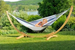 Amazonas Hängematte Und Gestell Apollo Set Marine 210 X 140 Cm; Bunt, AZ-6010120 -Deutschland Garten Zier Verkaufs-Shop 76659a60030c9b0e965d5797d62e2318