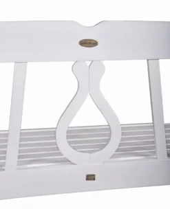 Garden Pleasure Arcadia Gartenbank Weiß Eukalyptusholz White Washed -Deutschland Garten Zier Verkaufs-Shop 7696a09dc44a571117d00369bf450903