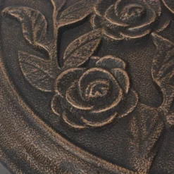 VidaXL Sonnenschirmständer Harz Rund Bronze 9 Kg -Deutschland Garten Zier Verkaufs-Shop 77136bb1277018c5fa9a18ded5095096