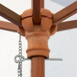 Anndora Sonnenschirm 2,1m Rund Natural Winddach UV-Schutz - Natural -Deutschland Garten Zier Verkaufs-Shop 776626b4443ead69a44e03741099610f