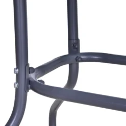 Outsunny Gartentisch Bistrotisch Balkontisch Garten Beistelltisch Bistrotisch Gartenmöbel Mit Glasplatte Schirmloch Hartglas + Metall Carbongrau 140 X 80 X 70 Cm -Deutschland Garten Zier Verkaufs-Shop 77e184091bcc446efa88ca48cdce864f