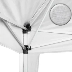 Tectake Faltbarer Garten Pavillon 3x3m - Weiß -Deutschland Garten Zier Verkaufs-Shop 78620a0b10a1187827a492721f9961c1