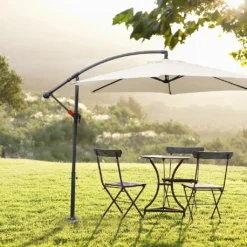 Lospitch Universal Bodenplatte Kurbelschirm Sonnenschirmständer Metall Bodenträger 16 Cm -Deutschland Garten Zier Verkaufs-Shop 7981a2deee15a7ca850c932b908ac441