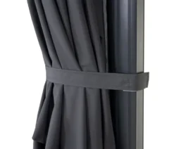 Gastronomie-Ampelschirm HWC-A96, 3x4m (Ø5m) Polyester Alu/Stahl 26kg Flap, Anthrazit Ohne Ständer -Deutschland Garten Zier Verkaufs-Shop 79e13dbeb2aaf88bba7181ca440ece30