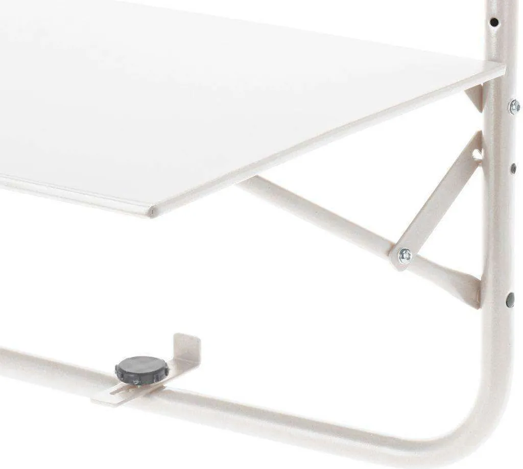 ProGarden Balkontisch Mattweiß 9 ProGarden Balkontisch Mattweiß – Bild 9