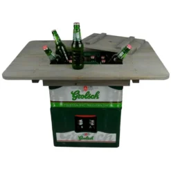 Esschert Design Bierkistentisch Grau