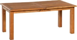 Merxx Doppelausziehtisch - Akazienholz - Maße: 180 (220/260) X 100 X 75 Cm; 23915-011