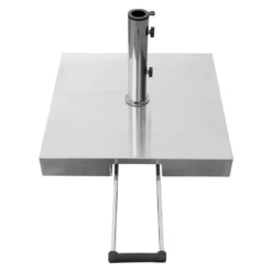 Sonnenschirmständer 55kg Rollbar Mit Handgriff Max. 48mm + Edelstahlhaube -Deutschland Garten Zier Verkaufs-Shop 7ccc6eefe078fd07e5cb6ddee4230ff8