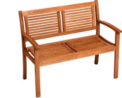 Merxx Gartenbank "Cordoba" 2-sitzig - Eukalyptusholz