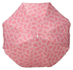 Sonnenschirm UV Schutz 50+ Strandschirm Balkonschirm Schirm Knickbar Ø 160 Cm Koralle