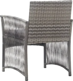VidaXL Gartensessel Mit Sitzkissen 2 Stk. Anthrazit Poly Rattan -Deutschland Garten Zier Verkaufs-Shop 7e8613c987a44519957d145e372d4fdd