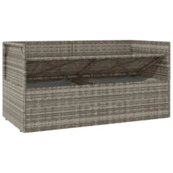 VIDAXL Gartensofa 2-Sitzer Mit Kissen Grau Poly Rattan -Deutschland Garten Zier Verkaufs-Shop 7e94d00942026b0c3a2dad36bac157ac