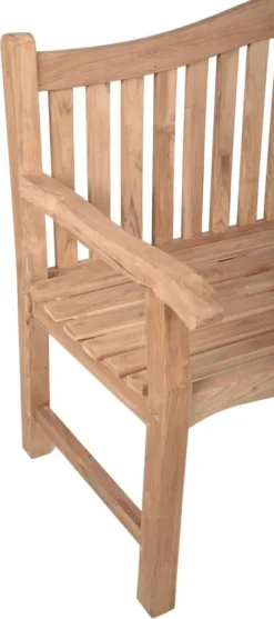 Garden Pleasure Bank ROMANG 3-Sitzer Gartenbank Aus Massivem Teakholz, Unbehandelt, 150 Cm Breit -Deutschland Garten Zier Verkaufs-Shop 81bcafd9b7d67cf5a59e053e708b9be1