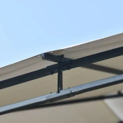 Fortuna Lai Pavillon 3 X 3 M Gartenpavillon Mit Seitenteil Robustes Dach Mit Wasserabweisender Beschichtung-Gray -Deutschland Garten Zier Verkaufs-Shop 83bda02376a79d560bf5bdb76fb472d2