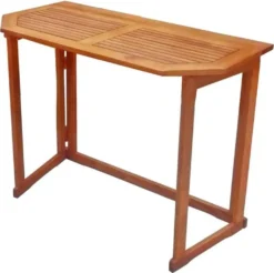 Garden Pleasure Balkontisch Santa Fe Eukalyptus Holz Balkon Garten Tisch Möbel