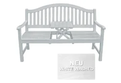 Bank SINGAPUR, Mit Hochklappbarem Tisch