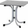 SIENA GARDEN Sola Klapptisch 80x80 Cm, Silber K95706